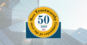 most trustworthy companies of the year