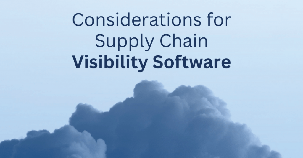 supply chain visibility in healthcare
